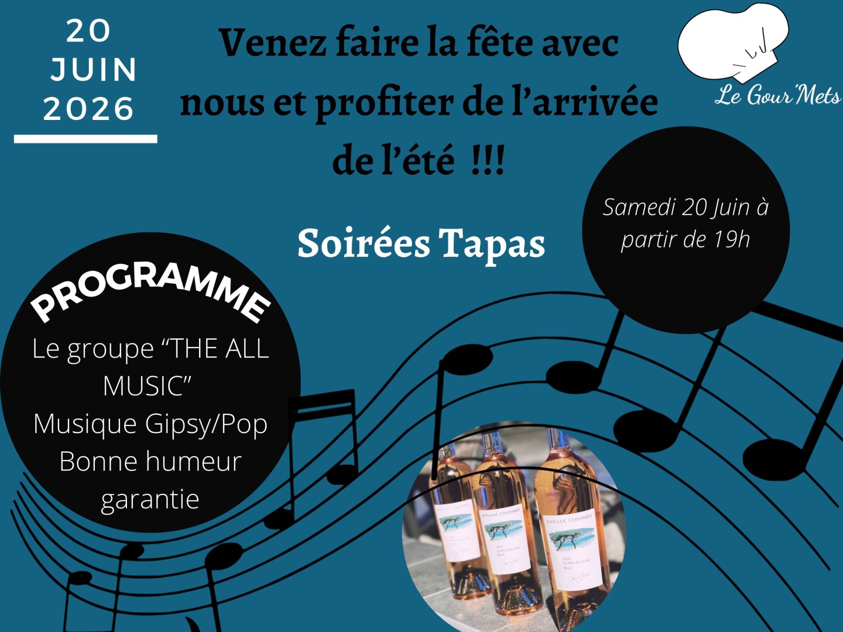 Évènements - Le Gour'Mets - restaurant LA VERPILLIERE - restaurant a faire LA VERPILLIERE